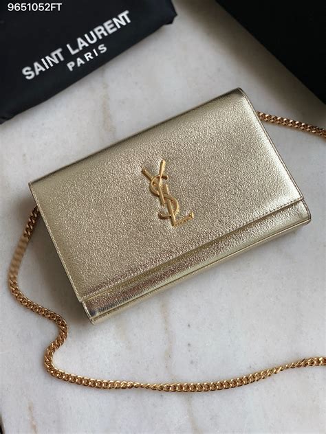 gold chain ysl bag|ysl wallet on chain sale.